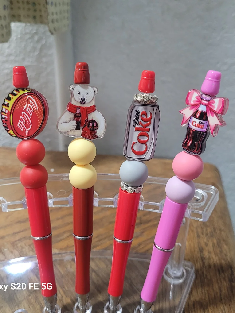 Handmade Cola Soda Beaded Pens